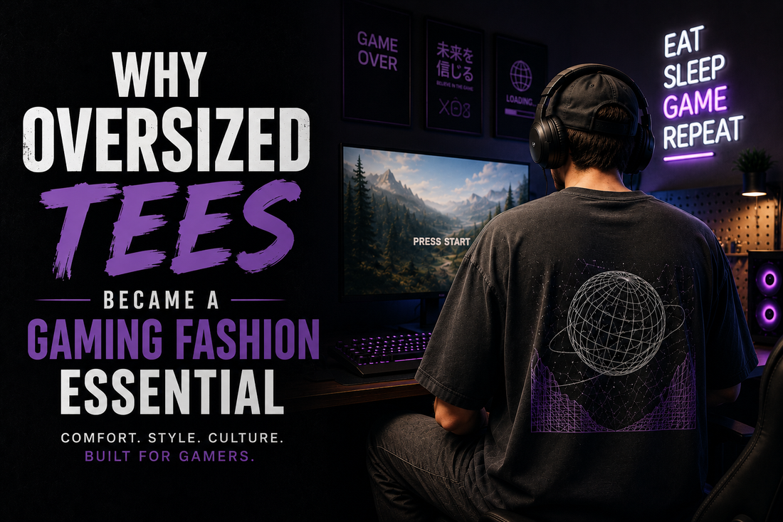 Why Oversized Gaming Tees Became a Fashion Essential