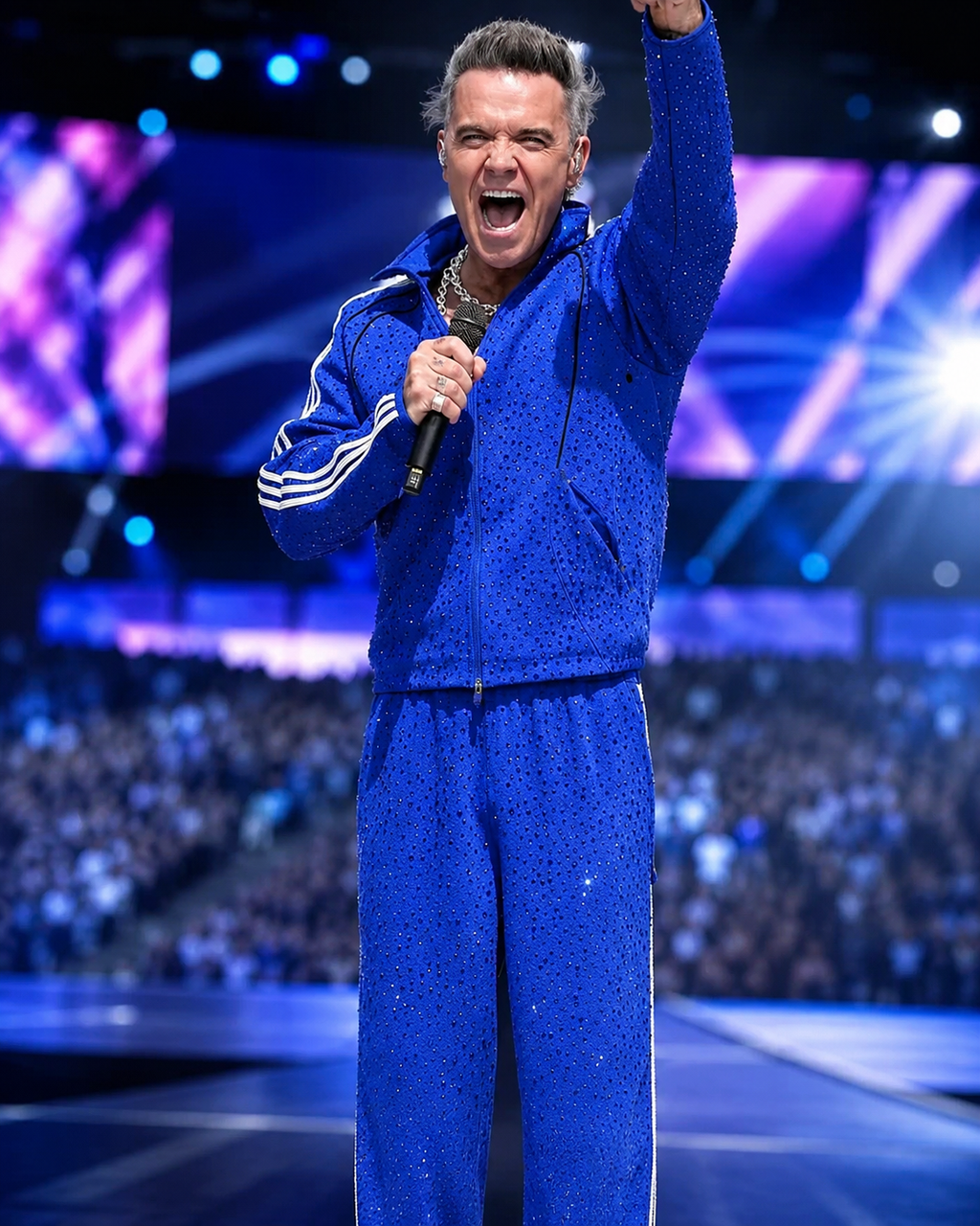 Ad FIFA World Cup 2026 Final Robbie Williams Tracksuit